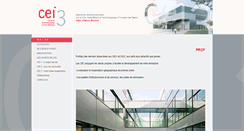 Desktop Screenshot of cei123.ch